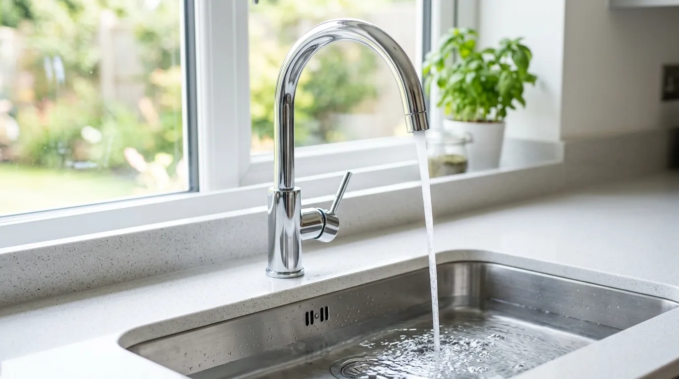 Local Plumbing Master Pros same day plumber fixing a faucet in Lupton, MI
